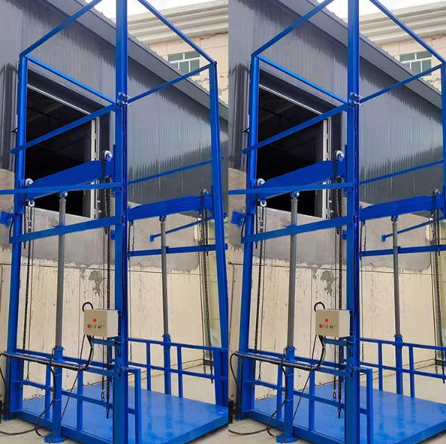 永定导轨式升降货梯